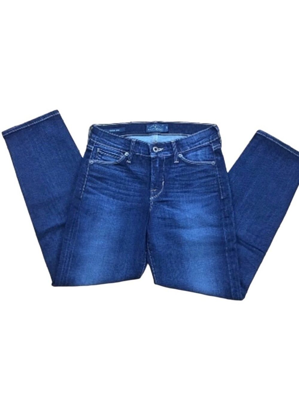 LUCKY Brand Brooke crop blue Jeans medium rise mid waist